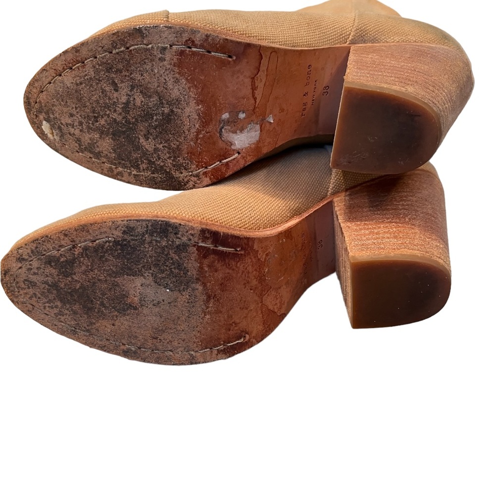 Rag & Bone Newbury Canvas Booties - image 4